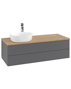Villeroy & Boch Antao meuble sous vasque 1200x360x500mm K22151GK avec structure FK/AP: GK/ 2000