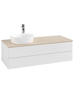 Villeroy & Boch Antao Waschtischunterschrank 1200x360x500mm K22153GF mit Struktur FK/AP: GF/3