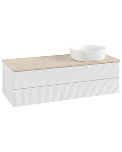 Villeroy & Boch Antao Waschtischunterschrank 1200x360x500mm K23113GF mit Struktur FK/AP: GF/3