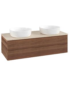 Villeroy & Boch Antao Waschtischunterschrank 1200x360x500mm K24113HM mit Struktur FK/AP: HM/3