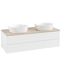 Villeroy & Boch Antao meuble sous vasque 1200x360x500mm K24113MT avec structure FK/AP: MT/3