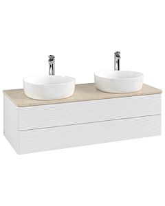 Villeroy & Boch Antao Waschtischunterschrank 1200x360x500mm K24153GF mit Struktur FK/AP: GF/3