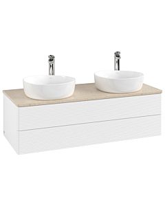 Villeroy & Boch Antao meuble sous vasque 1200x360x500mm K24153MT avec structure FK/AP: MT/3