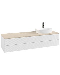 Villeroy & Boch Antao meuble sous vasque 1600x360x500mm K27153GF avec structure FK/AP: GF/3