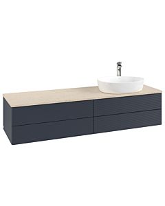 Villeroy & Boch Antao vanity unit 1600x360x500mm K27153HG with structure FK/AP: HG/3