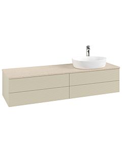Villeroy & Boch Antao vanity unit 1600x360x500mm K27153HJ with structure FK/AP: HJ/3