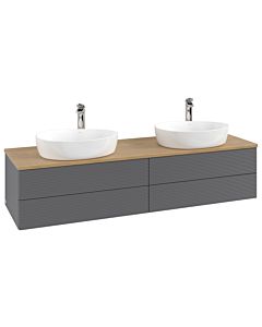 Villeroy & Boch Antao vanity unit 1600x360x500mm K28151GK with structure FK/AP: GK/ 2000