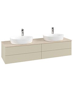 Villeroy & Boch Antao vanity unit 1600x360x500mm K28153HJ with structure FK/AP: HJ/3