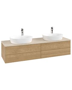 Villeroy & Boch Antao vanity unit 1600x360x500mm K28153HN with structure FK/AP: HN/3