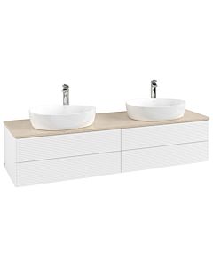 Villeroy & Boch Antao vanity unit 1600x360x500mm K28153MT with structure FK/AP: MT/3