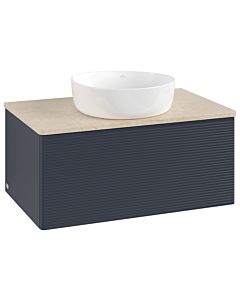 Villeroy & Boch Antao Waschtischunterschrank 800x360x500mm K30113HG mit Struktur FK/AP: HG/3