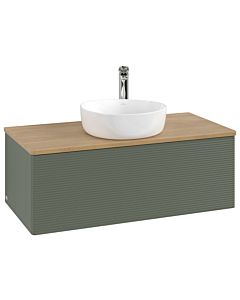 Villeroy & Boch Antao Waschtischunterschrank 1000x360x500mm K31151HL mit Struktur FK/AP: HL/1