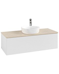 Villeroy & Boch Antao Waschtischunterschrank 1200x360x500mm K32153GF mit Struktur FK/AP: GF/3