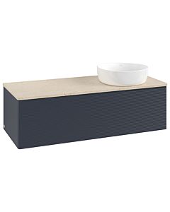 Villeroy & Boch Antao Waschtischunterschrank 1200x360x500mm K34113HG mit Struktur FK/AP: HG/3