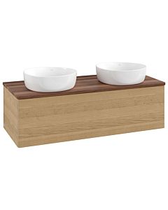 Villeroy & Boch Antao Waschtischunterschrank 1200x360x500mm K35112HN mit Struktur FK/AP: HN/2