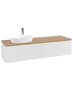 Villeroy & Boch Antao Waschtischunterschrank 1600x360x500mm K37151GF mit Struktur FK/AP: GF/1
