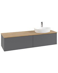 Villeroy & Boch Antao meuble sous vasque 1600x360x500mm K38151GK avec structure FK/AP: GK/ 2000