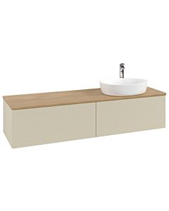 Villeroy & Boch Antao Waschtischunterschrank 1600x360x500mm K38151HJ mit Struktur FK/AP: HJ/1