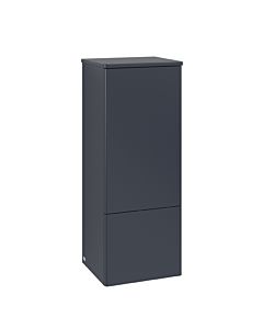 Villeroy und Boch Antao Mittelschrank K43000HG 41,4x103,9x35,6cm, Waschbeckenplattenfarbe Lack, midnight blue matt lacquer
