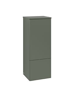 Villeroy und Boch Antao Mittelschrank K43000HL 41,4x103,9x35,6cm, Waschbeckenplattenfarbe Lack, leaf green matt lacquer