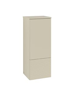 Villeroy und Boch Antao Mittelschrank K43100HJ 41,4x103,9x35,6cm, Waschbeckenplattenfarbe Lack, silk grey matt lacquer