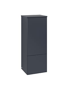 Villeroy und Boch Antao Mittelschrank K44000HG 41,4x103,9x35,6cm, Waschbeckenplattenfarbe Lack, midnight blue matt lacquer