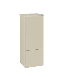 Villeroy und Boch Antao Mittelschrank K44000HJ 41,4x103,9x35,6cm, Waschbeckenplattenfarbe Lack, silk grey matt lacquer