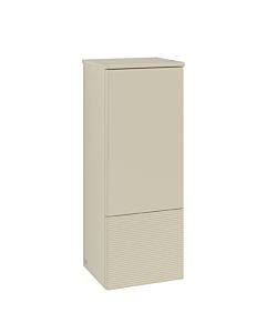 Villeroy und Boch Antao meuble central K44100HJ 41,4x103,9x35,6cm, plaque de lavabo laquée couleur, laque mate gris soie