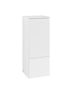 Villeroy und Boch Antao Mittelschrank K44100MT 41,4x103,9x35,6cm, Waschbeckenplattenfarbe Lack, white matt lacquer