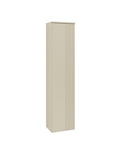 Villeroy &amp; Boch Antao tall cabinet K45100HJ 41.4x171.9x28.7cm, washbasin top color: silk grey matt lacquer