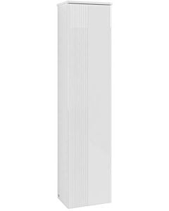 Armoire haute Villeroy &amp; Boch Antao K46100GF 41,4 x 171,9 x 28,7 cm, plan vasque laqué couleur, laque blanche brillante