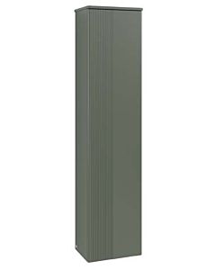 Villeroy &amp; Boch Antao tall cabinet K46100HL 41.4x171.9x28.7cm, washbasin top color: leaf green matt lacquer