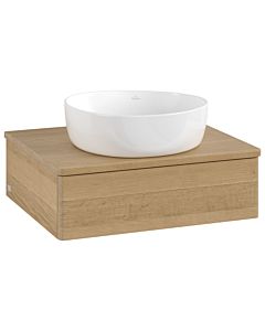 Villeroy & Boch Antao Waschtischunterschrank 600x190x500mm L07011HN mit Beleuchtung FK/AP: HN/1