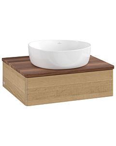 Villeroy & Boch Antao Waschtischunterschrank 600x190x500mm L07012HN mit Beleuchtung FK/AP: HN/2