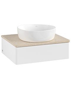 Villeroy & Boch Antao Waschtischunterschrank 600x190x500mm L07013MT mit Beleuchtung FK/AP: MT/3