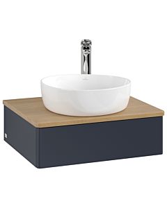 Villeroy & Boch Antao Waschtischunterschrank 600x190x500mm L07051HG mit Beleuchtung FK/AP: HG/1