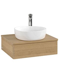 Villeroy & Boch Antao Waschtischunterschrank 600x190x500mm L07051HN mit Beleuchtung FK/AP: HN/1