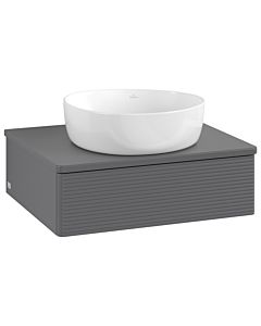 Villeroy & Boch Antao meuble sous vasque 600x190x500mm L07110GK avec éclairage avec structure FK/AP: GK/ 1930