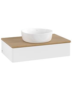 Villeroy & Boch Antao meuble sous vasque 800x190x500mm L08011MT avec éclairage FK/AP: MT/ 2000