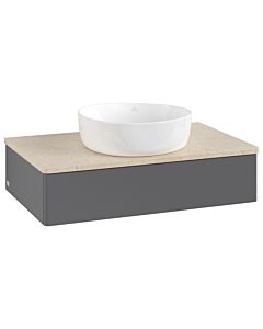 Villeroy & Boch Antao meuble sous vasque 800x190x500mm L08013GK avec éclairage FK/AP: GK/3