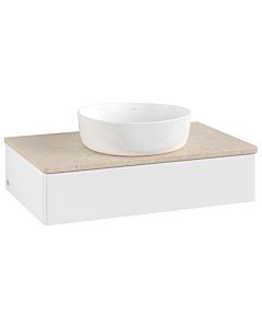 Villeroy & Boch Antao meuble sous vasque 800x190x500mm L08013MT avec éclairage FK/AP: MT/3