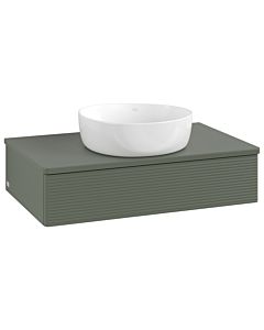 Villeroy & Boch Antao Waschtischunterschrank 800x190x500mm L08110HL mit Beleuchtung mit Struktur FK/AP: HL/0