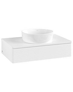 Villeroy & Boch Antao meuble sous vasque 800x190x500mm L08110MT avec éclairage avec structure FK/AP: MT/ 1930
