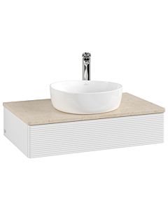 Villeroy & Boch Antao Waschtischunterschrank 800x190x500mm L08153GF mit Beleuchtung mit Struktur FK/AP: GF/3