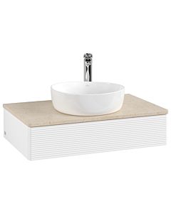 Villeroy & Boch Antao Waschtischunterschrank 800x190x500mm L08153MT mit Beleuchtung mit Struktur FK/AP: MT/3