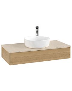 Villeroy & Boch Antao meuble sous vasque 1000x190x500mm L09053HN avec éclairage FK/AP: HN/3