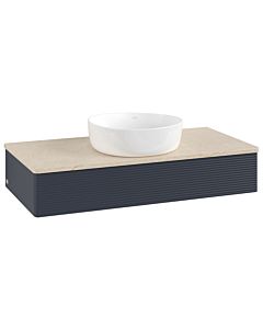 Villeroy & Boch Antao meuble sous vasque 1000x190x500mm L09113HG avec éclairage avec structure FK/AP: HG/3
