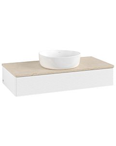 Villeroy & Boch Antao meuble sous vasque 1000x190x500mm L09113MT avec éclairage avec structure FK/AP: MT/3