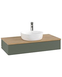 Villeroy & Boch Antao Waschtischunterschrank 1000x190x500mm L09151HL mit Beleuchtung mit Struktur FK/AP: HL/1