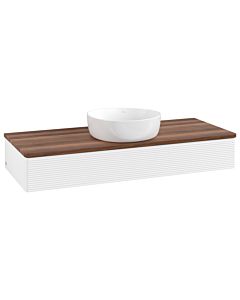 Villeroy & Boch Antao Waschtischunterschrank 1200x190x500mm L10112MT mit Beleuchtung mit Struktur FK/AP: MT/2